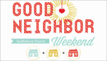 Be a Good Neighbor this Weekend: Giving Back Ideas