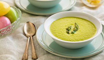 Creamy Dairy Free Asparagus Soup