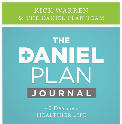 The Daniel Plan Cookbook: Healthy Eating For Life - Hardcover By Rick Warren