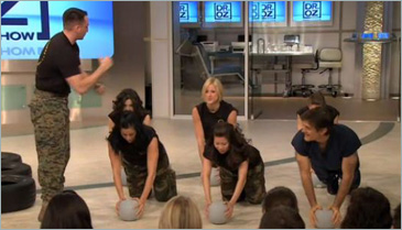 Marine Bootcamp Workout with Dr. Oz