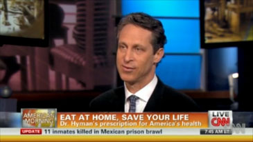 CNN Interviews Dr. Hyman About Importance of Family Dinners