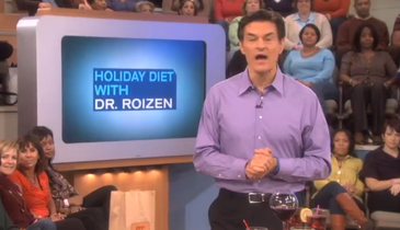 Dr. Oz “Just 10 Holiday Survival Plan” (part 1)