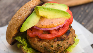 Joy = Sally’s Spiced Turkey Burgers