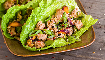 Asian Turkey Lettuce Wraps